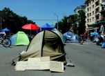 Протестна акция пред 2-ро РПУ - търсят се вещите от палатковия лагер на Орлов мост
