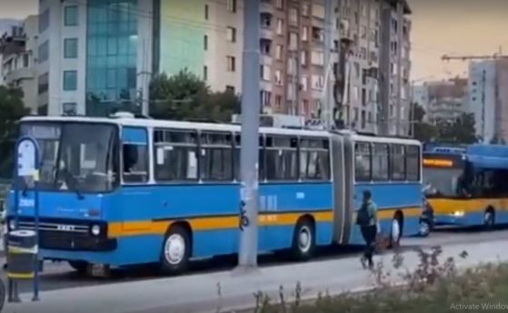 Тролей блъсна пешеходец на столичния бул. България