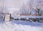 Зимата, видяна от тримата големи художници Солберг, Брьогел и Моне