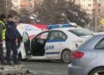 Полицаи пострадаха при катастрофа в София