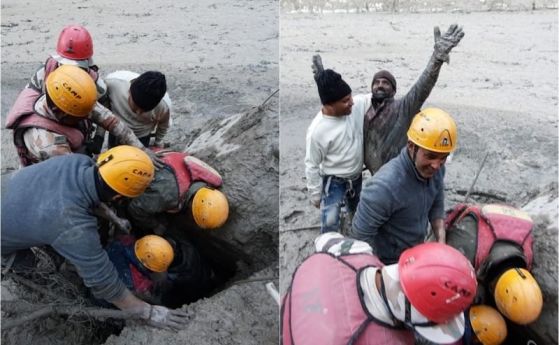 18 загинали и близо 200 в неизвестност след рухването на хималайския ледник в Индия