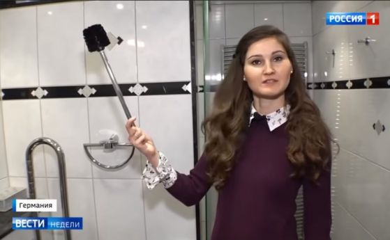 ''Разследване'' на руската държавна телевизия откри четката за тоалетна на Навални