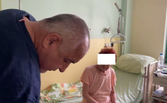 Оперираният Борисов на обиколка из болнични стаи: И аз ората ми викаха: ''Не оди да риташ топка'', обаче акъл не расте (видео и снимки)