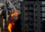 Израел бомбардира 12-етажна сграда, в която се помещават АП и Ал джазира (обновена)