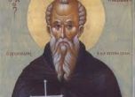 Св. Теодор Освещени влязъл в манастир на 14 години