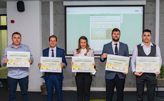 SatGeo е победител в първия съвместен демо ден на Innovation Starter Accelerator и 'Софийска вода'
