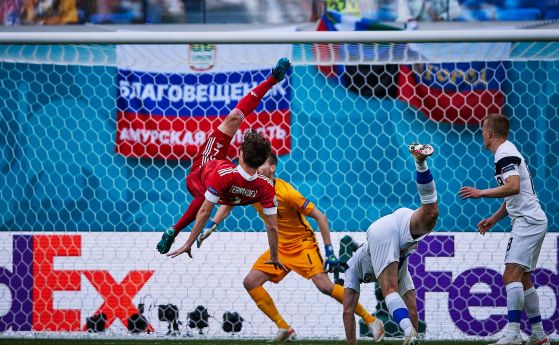Русия записа първа победа на Евро 2020
