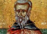 Св. Кириак се хранел с треви, починал на 107 години