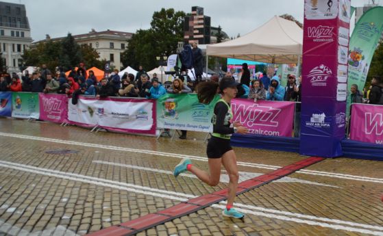 Секунда не достигна на Милица Мирчева за рекорд на маратона в София