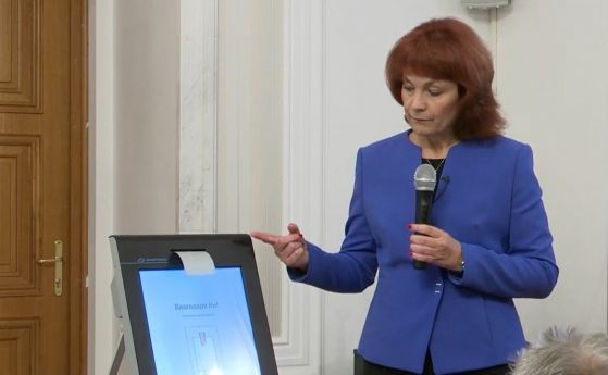Как гласуваме на машина за президент и парламент: стъпка по стъпка