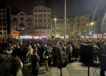 Провокация нажежи протеста срещу насилието над жени в София (видео)
