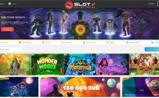 Как SlotV казино впечатлява с портфолиото си от онлайн ротативки?