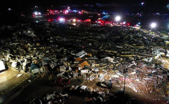 Торнадо в САЩ: Загиналите са поне 70 (обновена)