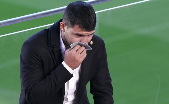Серхио Агуеро обяви край на футболната си кариера