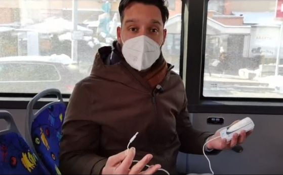 ''Спаси София'' алармира за леден електробус номер 60 в столицата (видео)