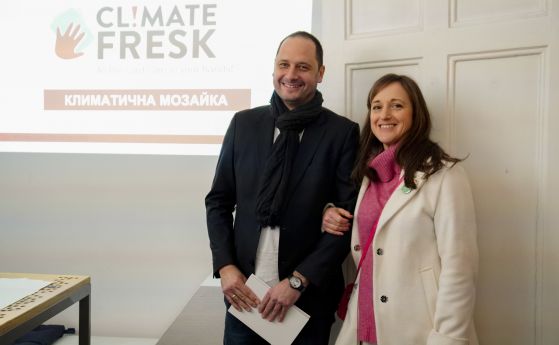 Евродепутатът Петър Витанов и тенис легендата Маги Малеева с инициатива за климатичните промени
