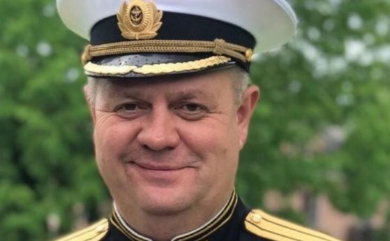 В боевете за Мариупол е загинал заместник-командващият руския Черноморски флот