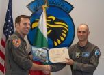Първият български пилот на F-16 се дипломира