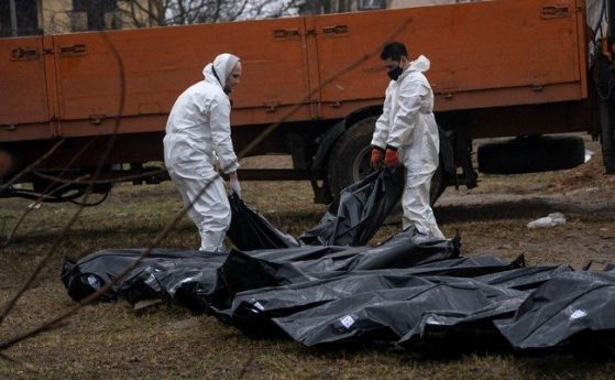 Труповете на шестима цивилни бяха открити в мазе на къща в покрайнините на Киев