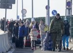 Украински бежанци, граница, Полша