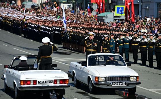 Русия започна с парадите за 9 май в 3.00 часа по московско време