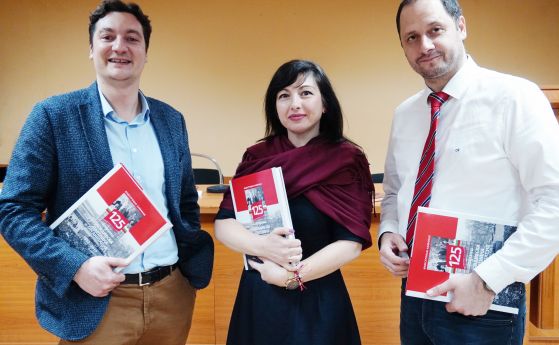 Петър Витанов, Крум Зарков и Надя Клисурска се срещат с германските социалисти в Берлин