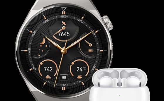 Vivacom пуска новите смарт часовници Huawei GT3 Pro в комбинация със слушалки