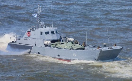 Украйна потопи два десантни катера на Русия