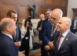 премиерите на Северна Македония, Албания и Гърция с германския канцлер Олаф Шолц