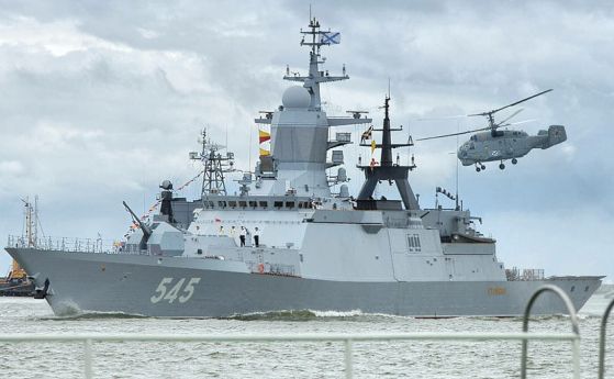 Корветата Стойкий на Балтийския флот
