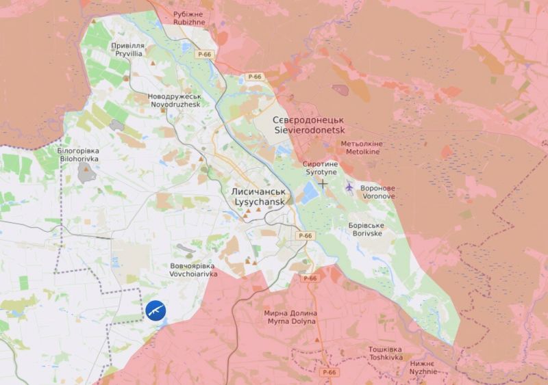 Проруските сепаратистки сили обявиха контрол над въздушното пространство в Северодонецк и Лисичанск