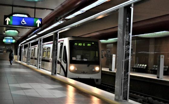 Пламна вагон на софийското метро, няма пострадали