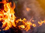 Пожар избухна в столичния квартал 'Иван Вазов'