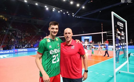 Синът на Владо Николов стана играч на годината в колежанското първенство по волейбол на САЩ