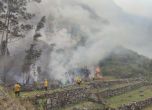 Пожар заплашва Мачу Пикчу