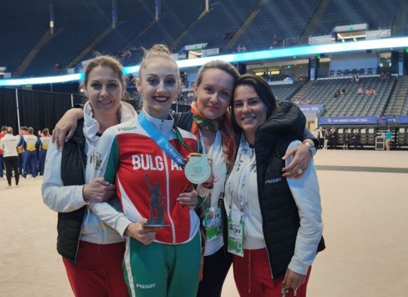 Боряна Калейн спечели втори медал от Световните игри в САЩ.
Българската