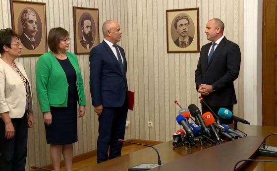 Държавният глава връчи мандата на Георги Свиленски