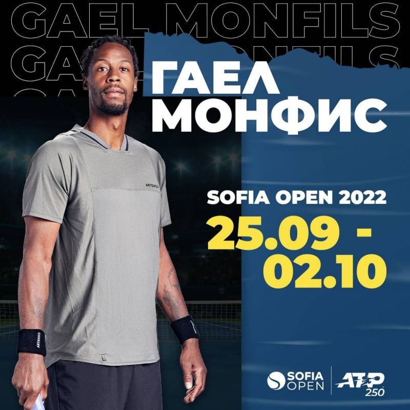 Гаел Монфис потвърди участието си в Sofia Open 2022, съобщиха организаторите.
Атрактивният