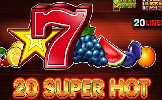 20 Super Hot - класически плодов слот с прогресивен джакпот