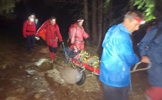 Спасиха френска туристка с травма на глезена под връх Мальовица