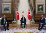 Лидерът на ДПС Мустафа Карадайъ на закрита среща с турския президент Ердоган в Анкара
