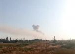 Взривове и дим в най-отдалечената точка от фронтовата линия в Херсонска област.