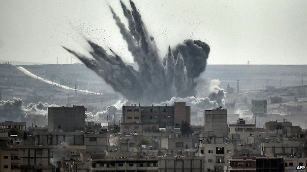 Във вторник Турция извърши въздушни удари в Северна Сирия близо