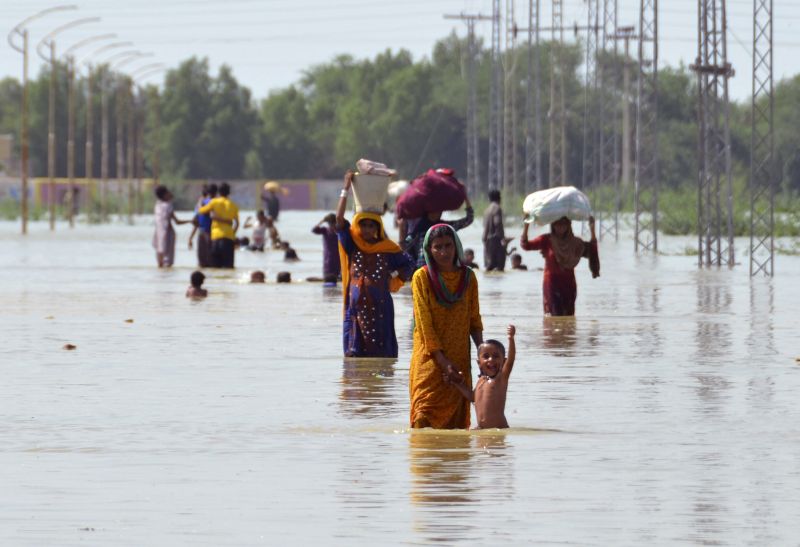 Мащабите на бедствието надхвърлят очакваното - констатира министър-председателят на Пакистан