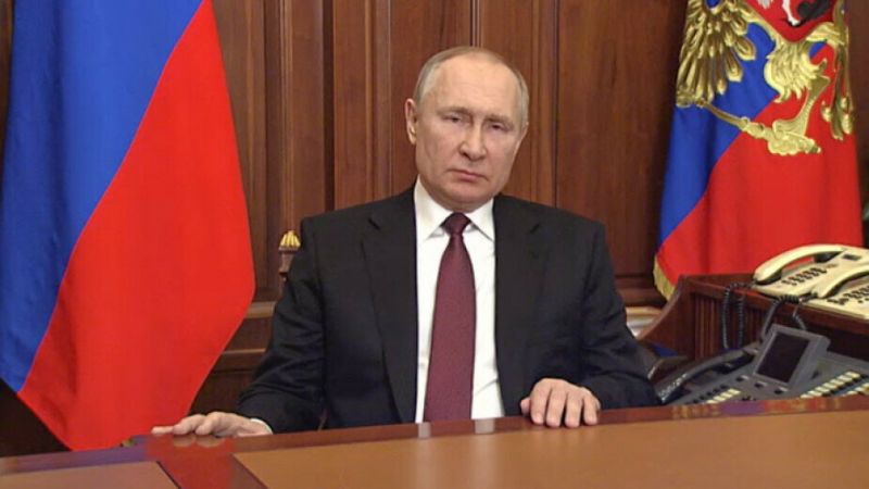 Висш представител на партията на руския президент Владимир Путин Единна