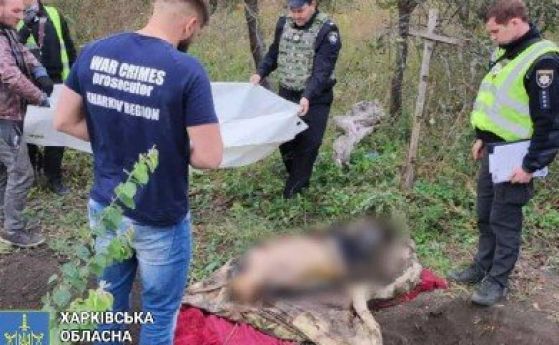 Трупове на убити цивилни със следи от изтезания откриха в освободено украинско село