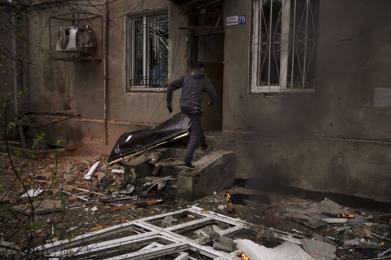 По време на контранастъплението си в района на Харков украинските