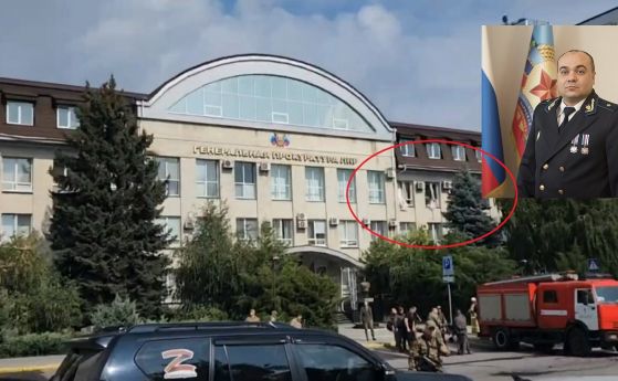 Самоделно взривно устройство е убило главния прокурор на сепаратистите в кабинета му на третия етаж.