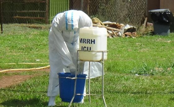 огнище на ебола в Уганда