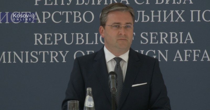 Министърът на външните работи на Сърбия Никола Селакович заяви днес,